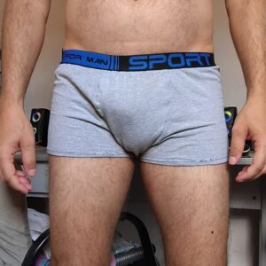 Cueca Sungão Cinza M For Man