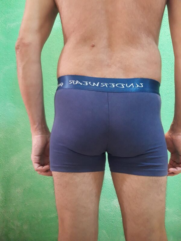 Cueca Boxer Azul M PMG - Imagem 4
