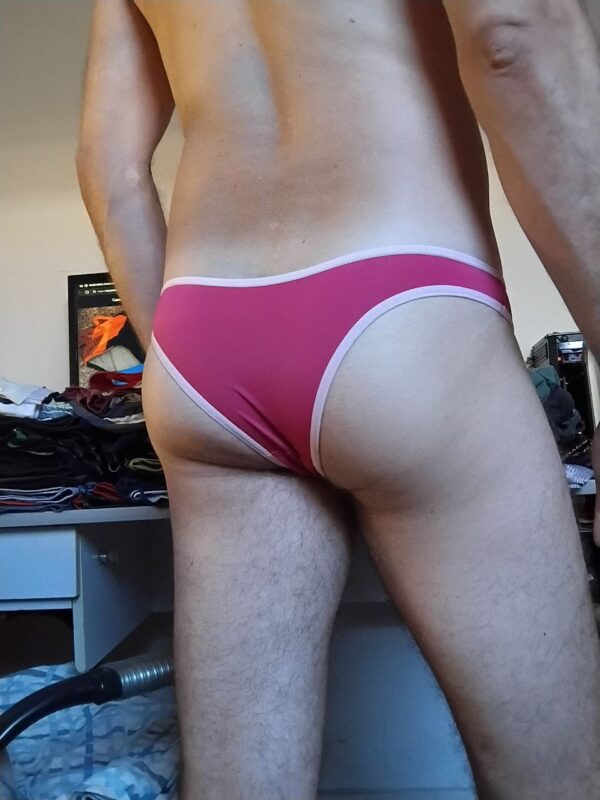 Cueca Biquíni Rosa P - Imagem 2