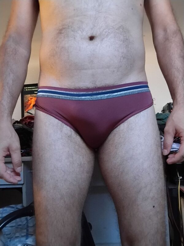Cueca Tanga Marrom P