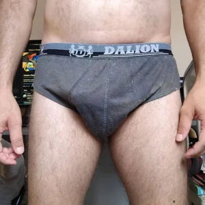 Cueca Slip Cinza M/G Dalion