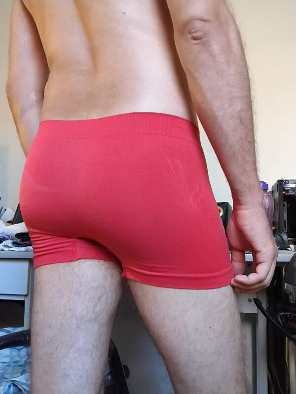 Cueca Boxer Vermelha P Gold Be - Imagem 2