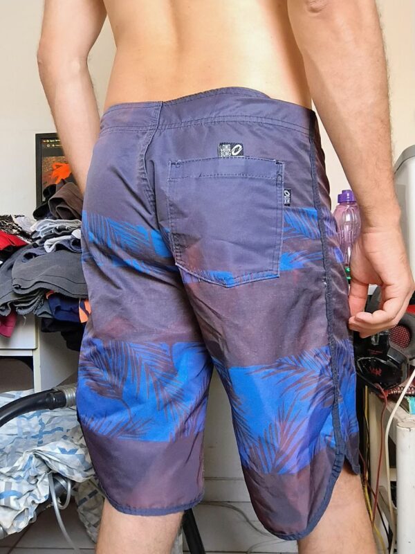 Bermuda Surfista Azul Estampada G - Imagem 2