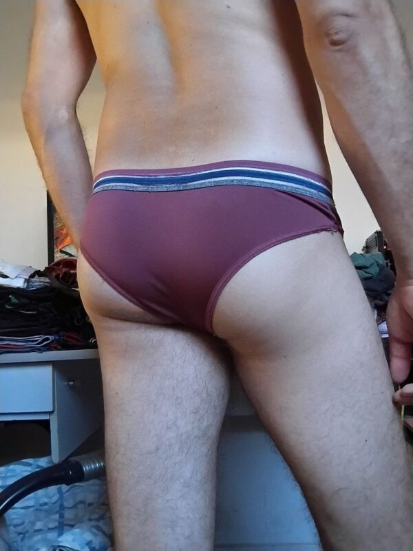 Cueca Tanga Marrom P - Imagem 2