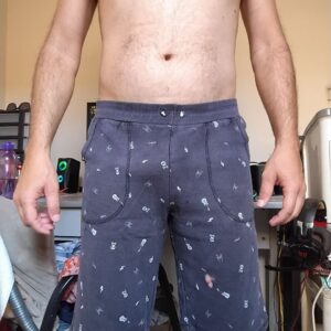 Bermuda Casual Cinza Estampada P/M Hering