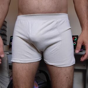 Cueca Boxer Branca M