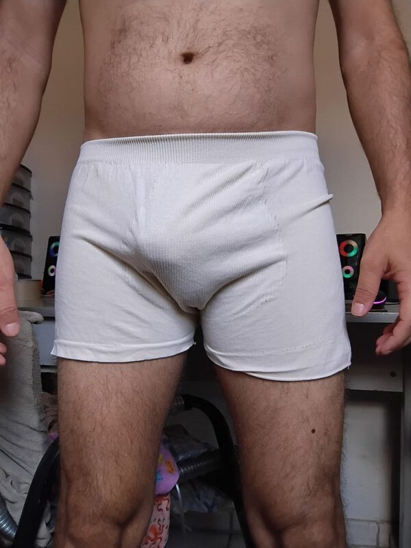 Cueca Boxer Branca M