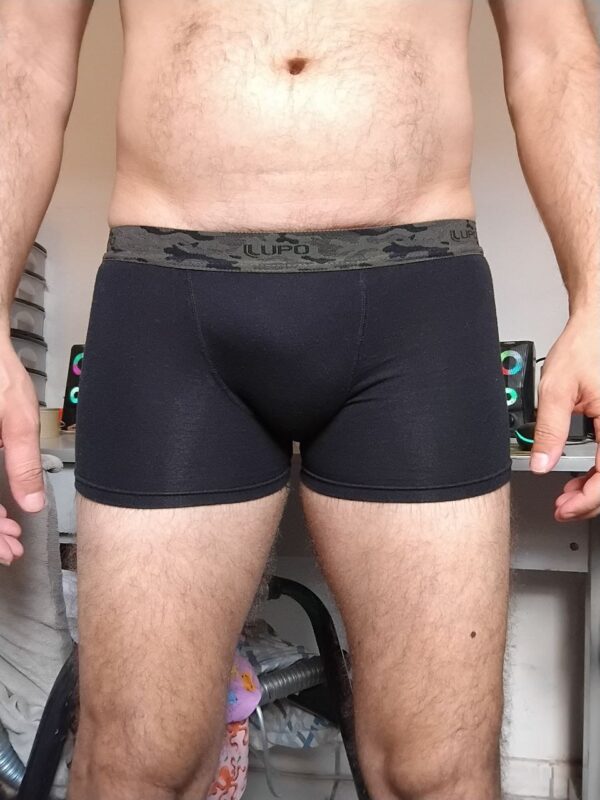 Cueca Sungão Preta P/PP Lupo