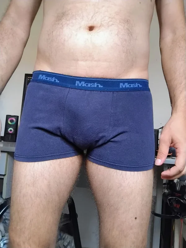 Cueca Boxer Azul P/M Mash - Imagem 3