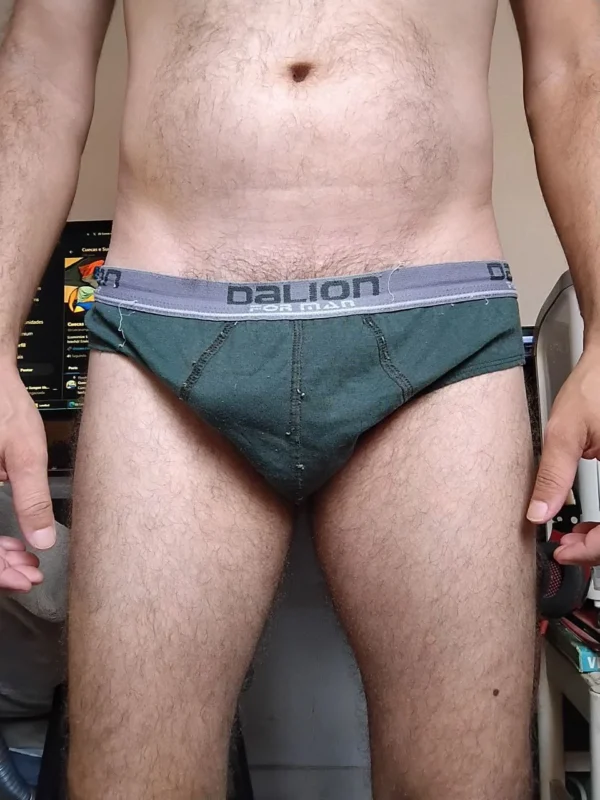 Cueca Slip Verde M/G Dalion