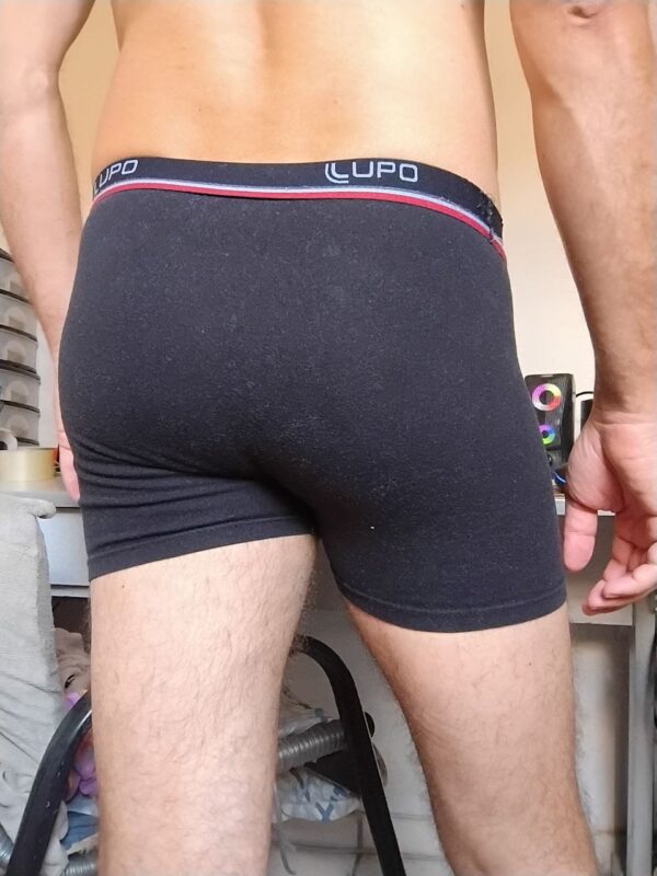 Cueca Boxer Preta P/M Lupo - Imagem 2