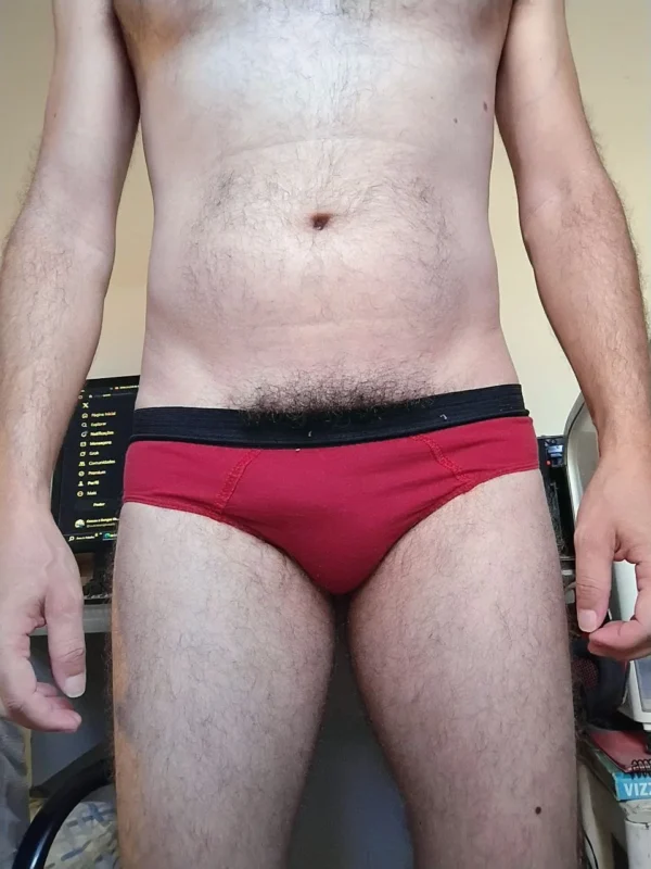 Cueca Slip Vermelha PP