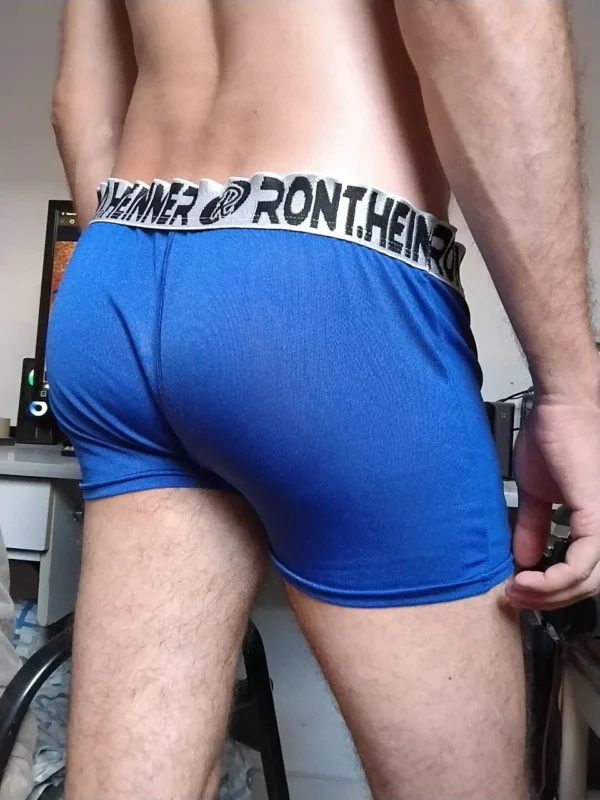 Cueca Boxer Azul M/G Ront.Heinner - Imagem 2