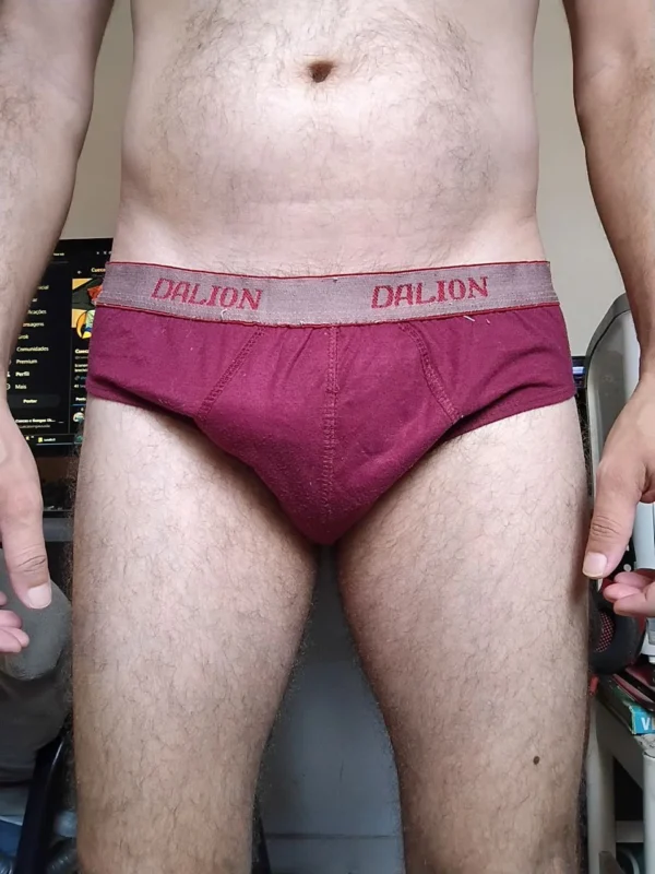 Cueca Slip Marrom M/G Dalion