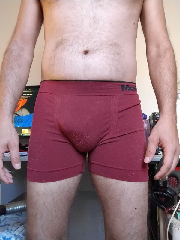 Cueca Boxer Marrom P Mash