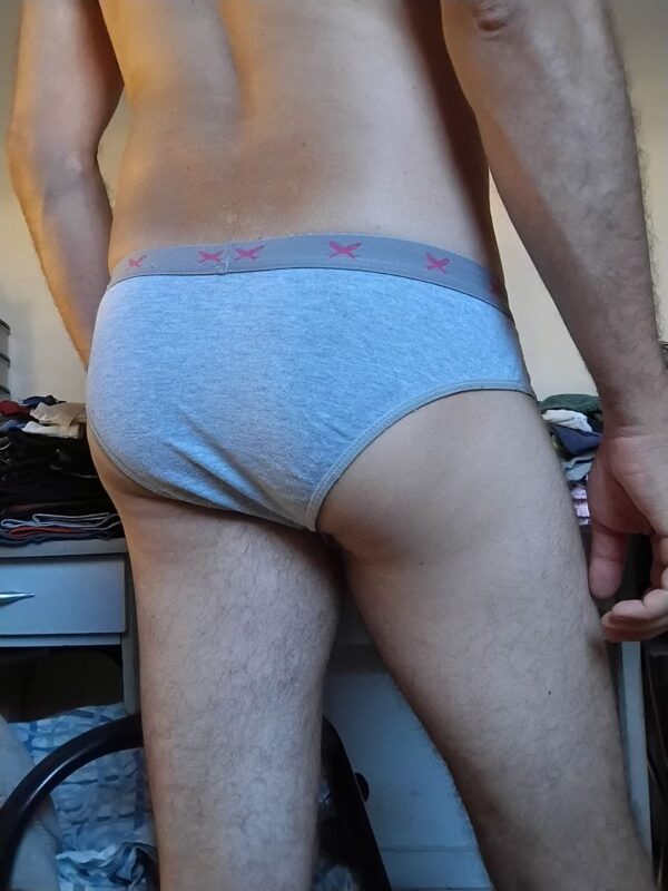 Cueca Slip Cinza P/M Hering - Imagem 2