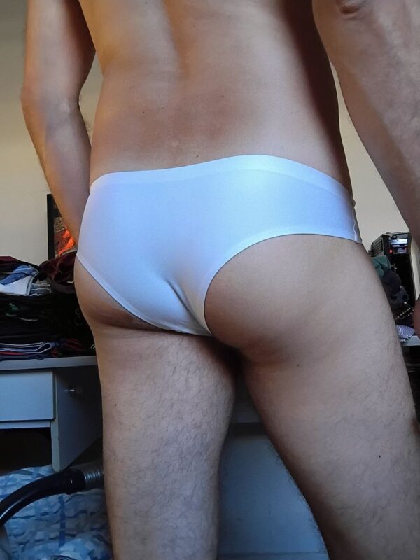 Cueca Biquíni Branca P/M - Imagem 2