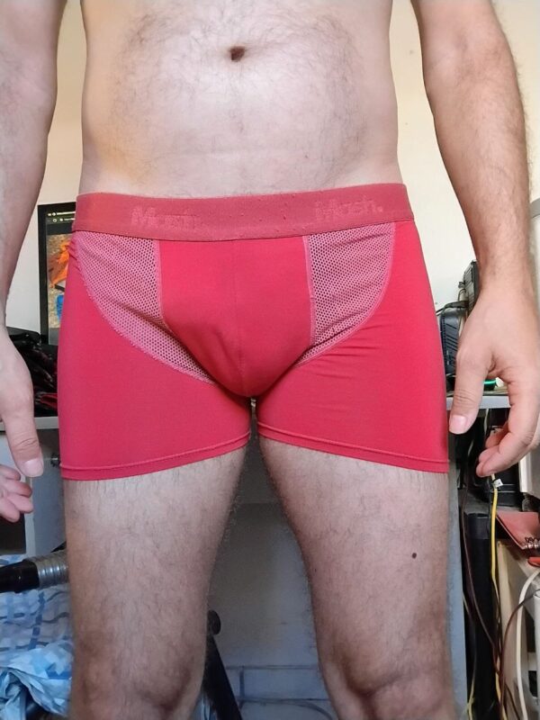Cueca Boxer Vermelha P/M Mash