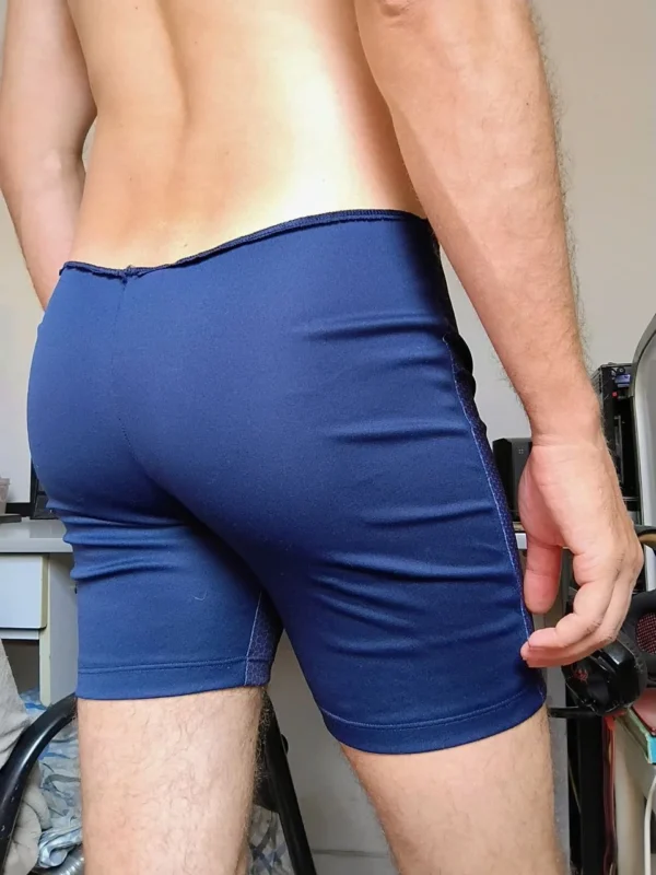 Cueca Boxer Azul P/M - Imagem 2