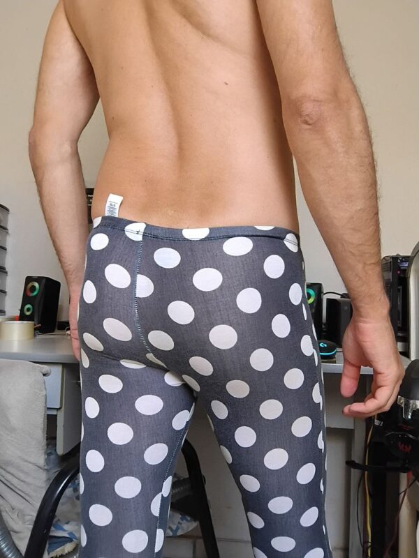 Calça de Pijama Preta Estampada XP - Imagem 2