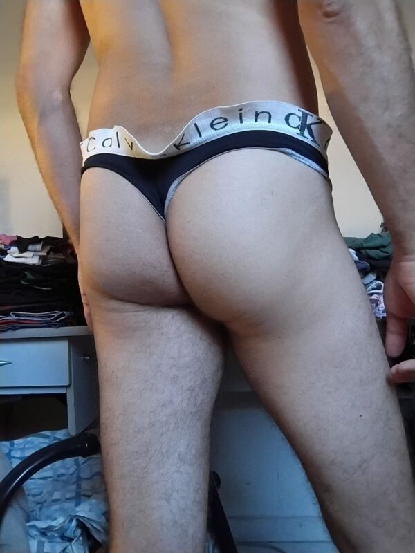 Cueca Fio Dental Preta G CK - Imagem 2