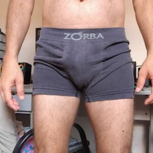 Cueca Boxer Preta M/G Zorba