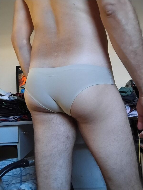 Cueca Biquíni Bege P - Imagem 2