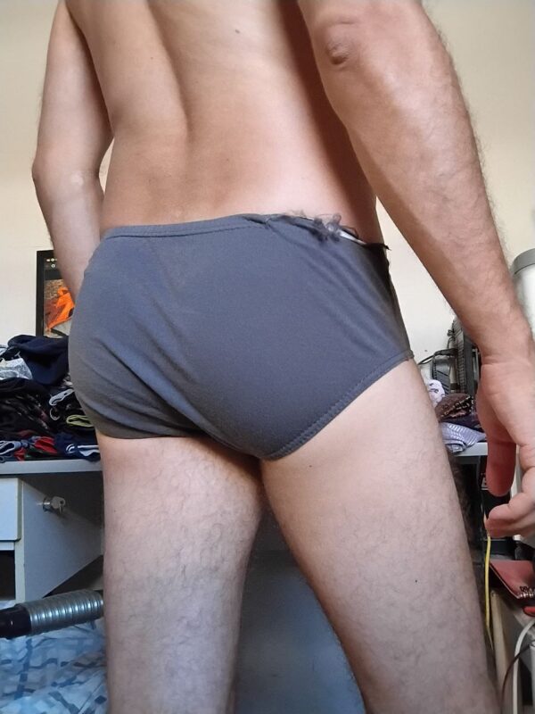Cueca Slip Cinza P/M Polo World - Imagem 2