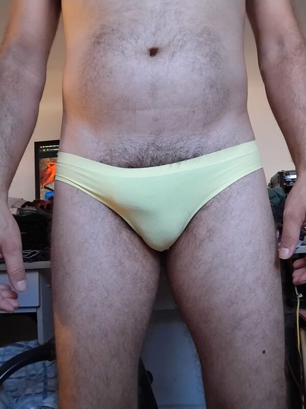 Cueca Biquíni Amarela P
