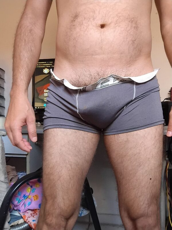 Cueca Boxer Cinza M Axf