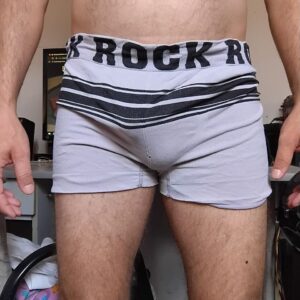 Cueca Sungão Branca G Rock