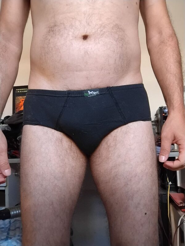 Cueca Slip Preta P/M Polo World