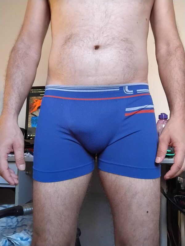 Cueca Boxer Azul P Lupo