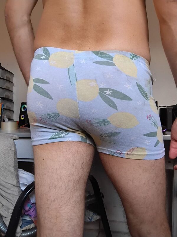 Cueca Boxer Azul Estampado PP - Imagem 2