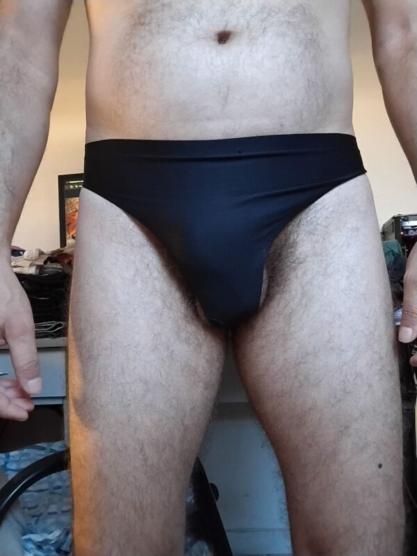Cueca Fio Dental Preta P