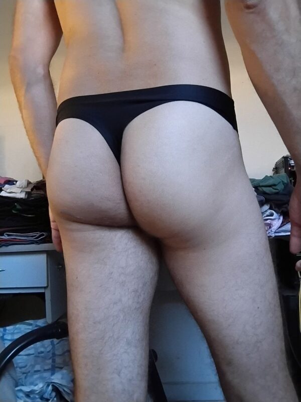 Cueca Fio Dental Preta P - Imagem 2