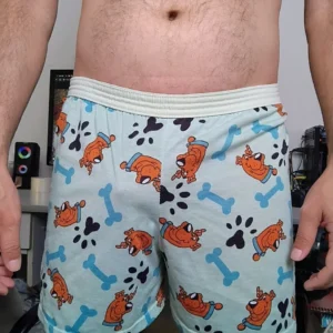 Cueca Samba-Canção Branca Estampada Scooby-Doo M Warner Bros