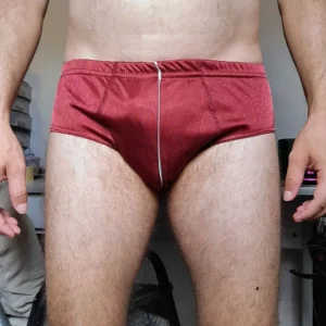 Cueca Slip Vermelha M Games