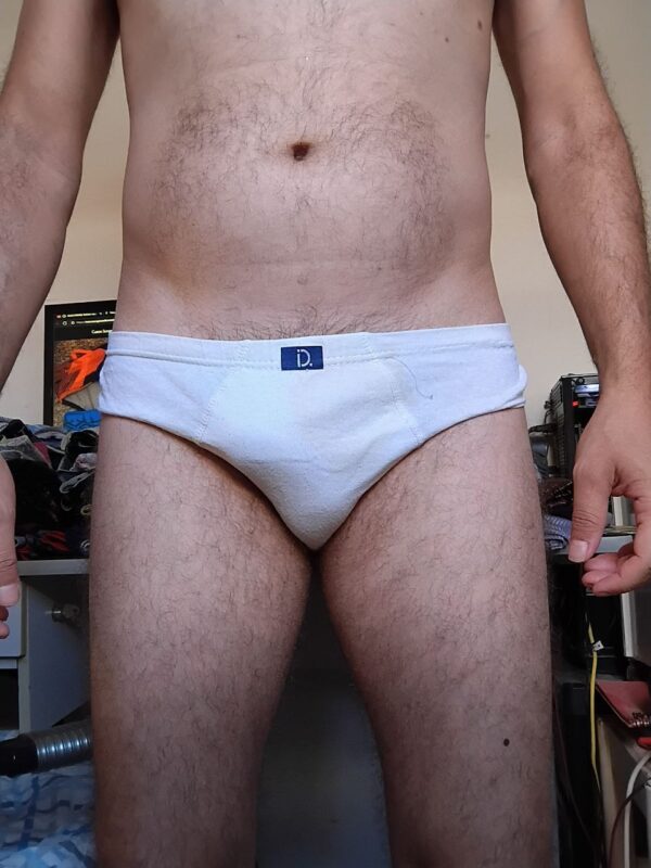 Cueca Slip Branca M ID
