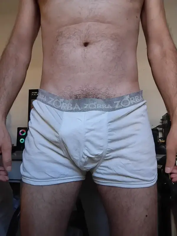 Cueca Sungão Branca GG Zorba