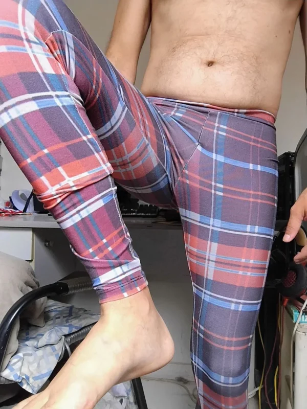 Calça Legging Colorida Xadrez XP - Imagem 3
