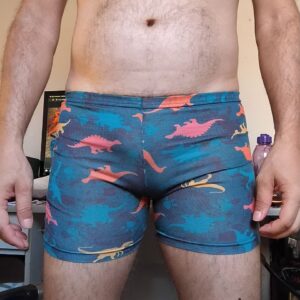 Cueca Boxer cinza Estampada PP