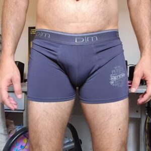 Cueca Boxer Cinza P/M DM