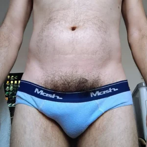 Cueca Slip Azul P/PP Mash
