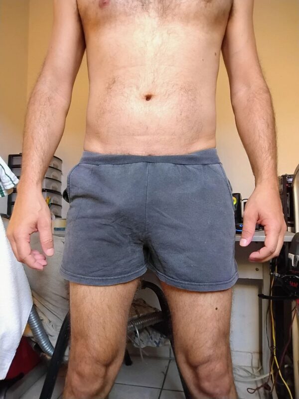 Short Casual Cinza P