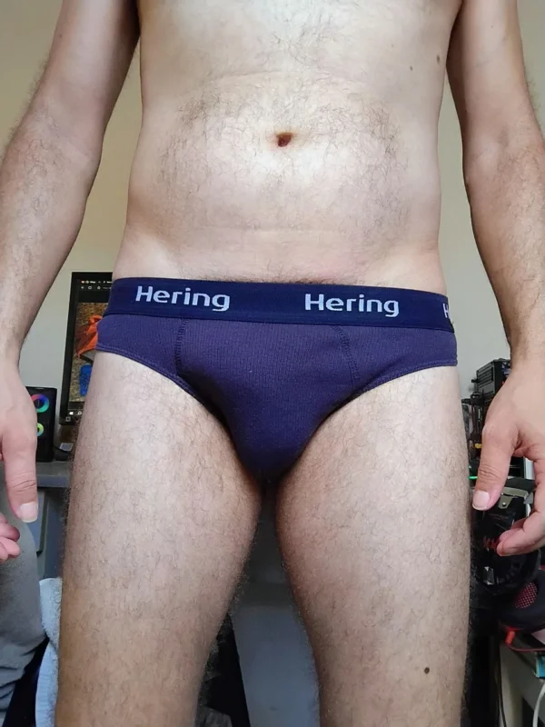 Cueca Slip Preta P/PP Hering