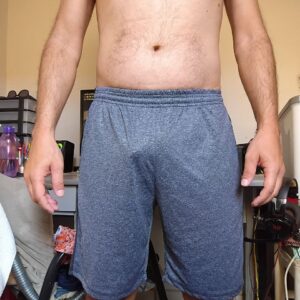 Bermuda Esportiva Cinza M