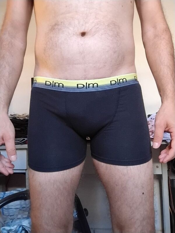 Cueca Boxer Preta P P&M