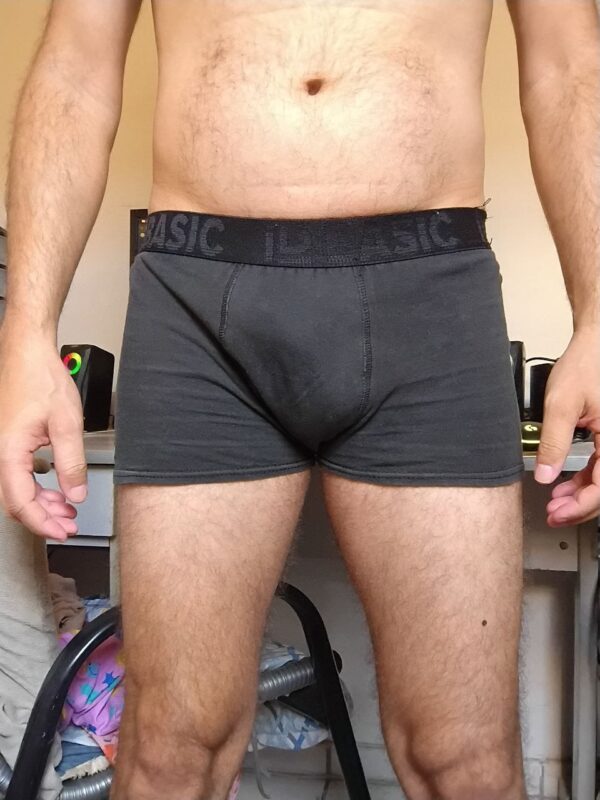 Cueca Boxer Preta M ID