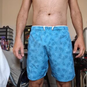 Bermuda Casual Azul Estampada G
